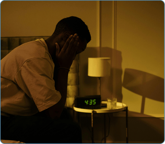 Person resting